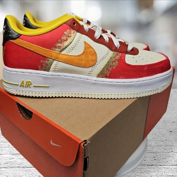 Nike Air Force 1 PRM Little Accra 6.5Y=Wmn size 8 - Picture 4 of 7